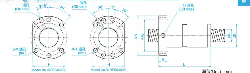 TBI DFS02505-3.8 tbi丝杆轴承型号